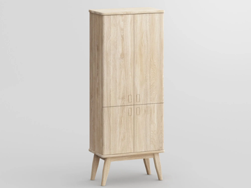 AETAS SPACE - Solid wood wardrobe by Vitamin Design - view 2